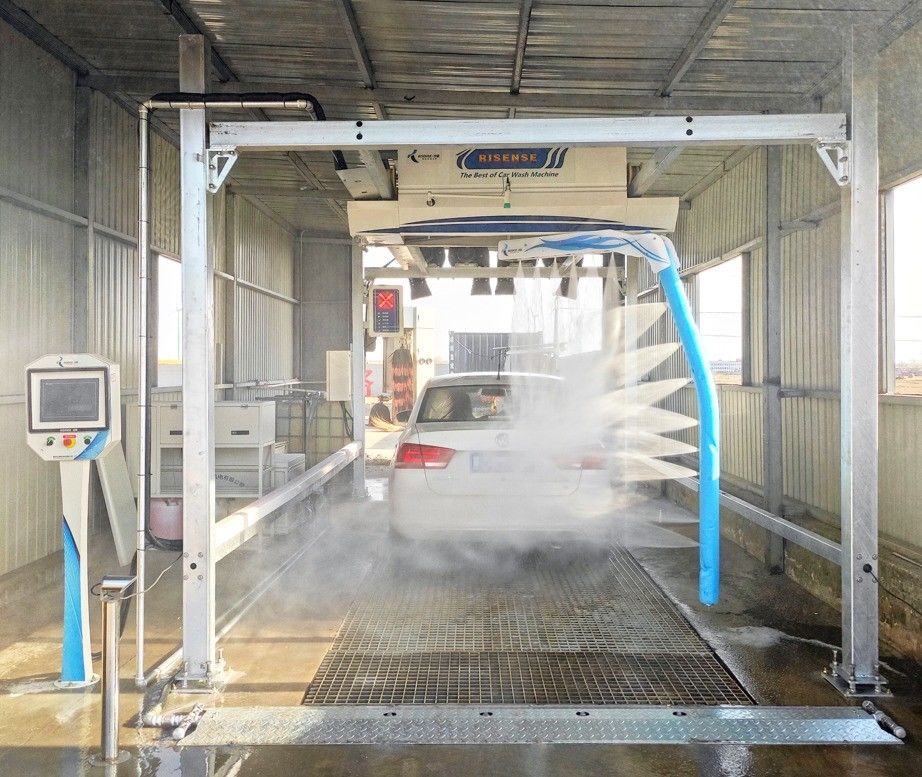 Risense HP-231 Touchless Auto Wasmachine L*W*H 7600*3315*3100 voor snelle installatie