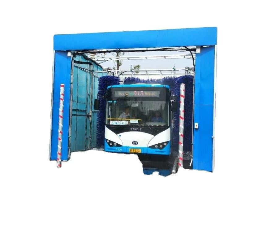 Automatische rij-door-buswasmachine voor bus/vrachtwagen in Noord-Afrika Midden