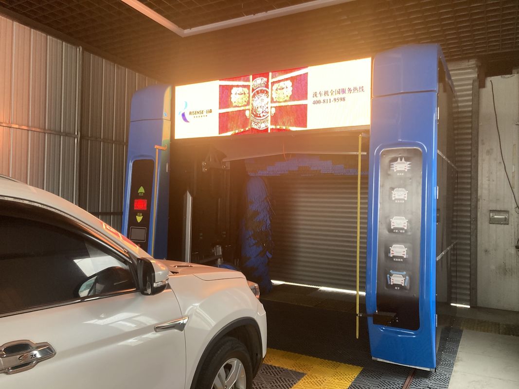 Automatische saffier kleur rollover autowasmachine CF380 met slimme advertentie scherm