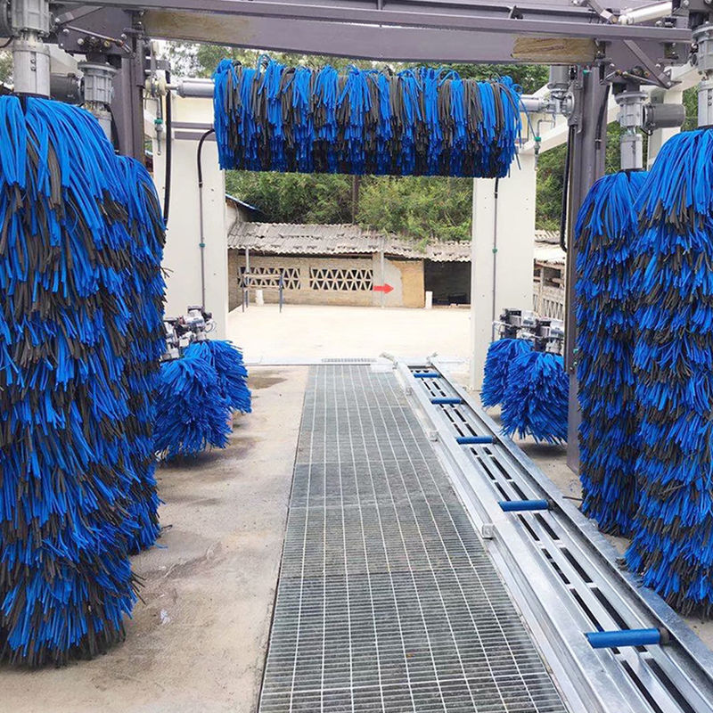 Volledig automatische ExpressTunnel Autoverwasser met 9 borstels