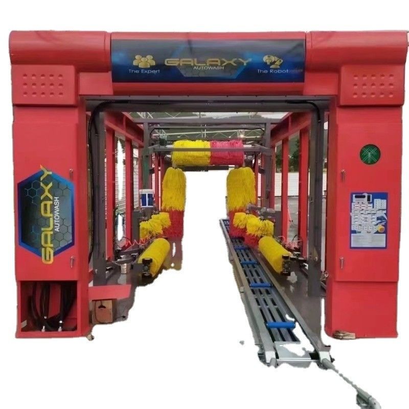 Automatische Express Tunnel Auto Wasmachine voor tankstations Customized Logo in Slovenië