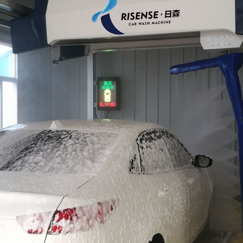 Zeg afscheid van handmatig wassen met Risense 360 Plus Automatic Car Care System