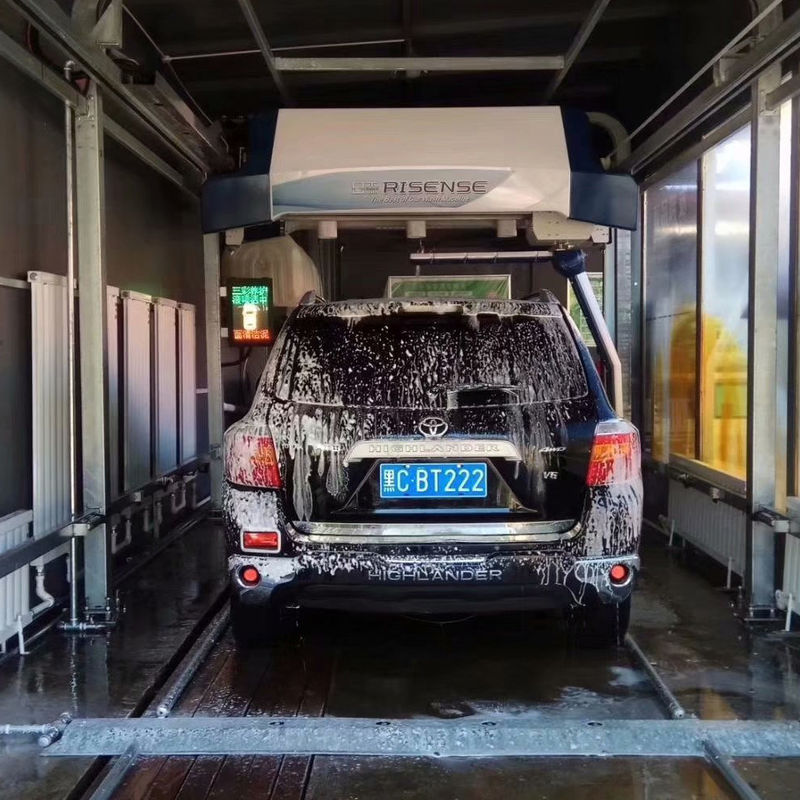Touchless Risense 360 Plus borstelloze autoverwasser voor auto/SUV/coach binnen 10 zitplaatsen