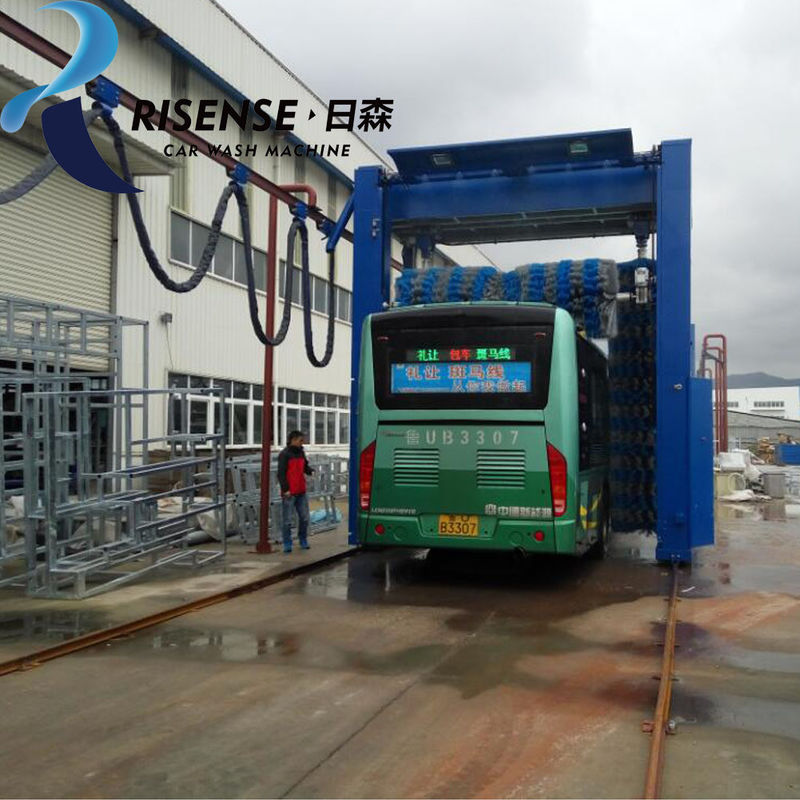 CB-730 Portal Foam Bus of Truck Wasinstallatie met luchtdrogerborstels