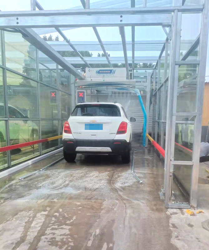 Hoogdrukwassen makkelijk Volledig automatische 360 graden autowasmachine