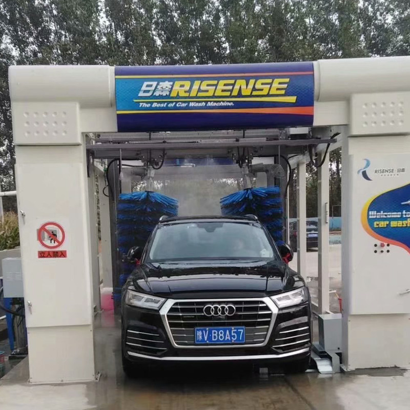 Krachtige 1500W automatische tunnelborstel Autoverwasser voor auto's Jeeps en auto's