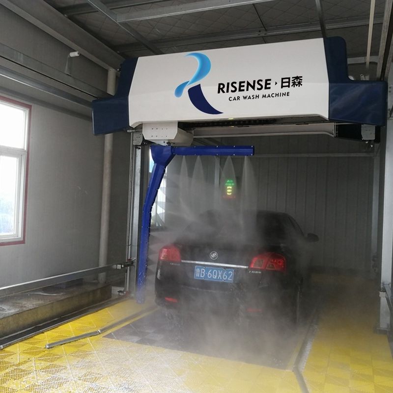 Hot dip gegalvaniseerd staal Risense smart model met 120 bar hogedruk Robot touchless autowasmachine