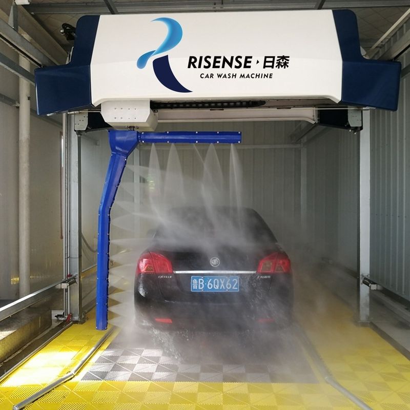 Hot dip gegalvaniseerd staal Risense smart model met 120 bar hogedruk Robot touchless autowasmachine