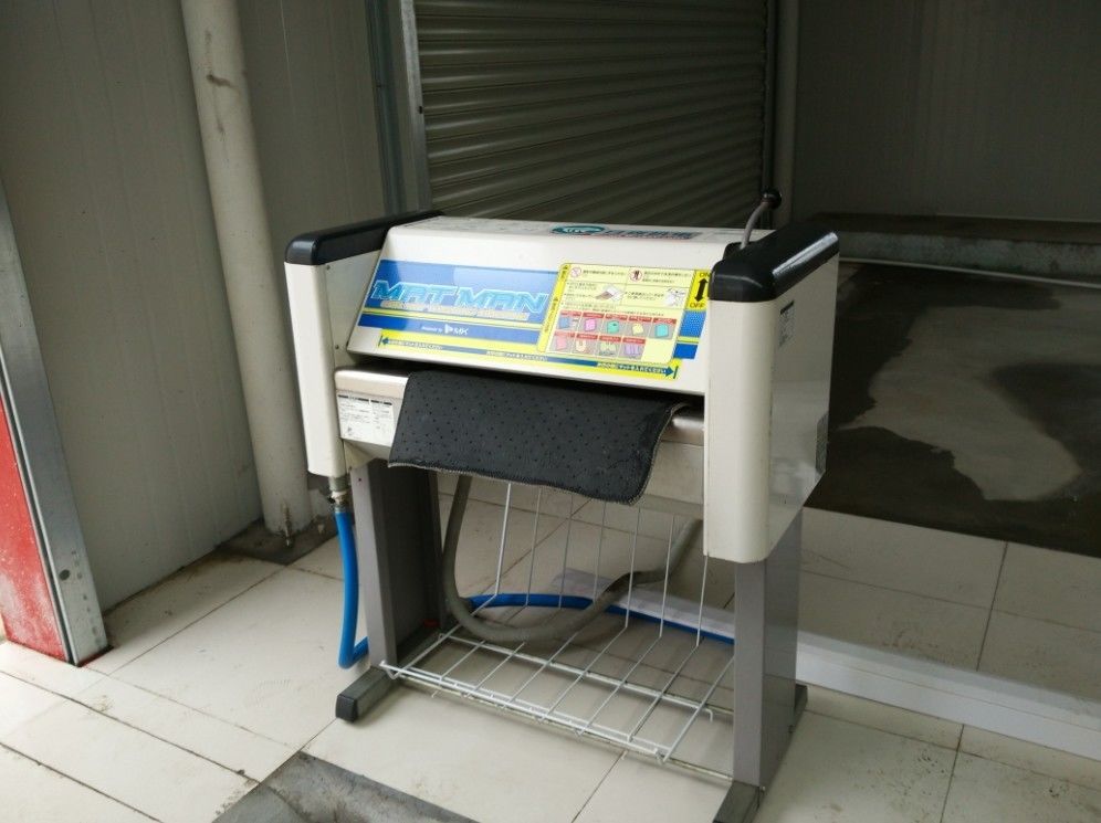 933*648*1120mm Metalen wasmachine voor auto-matten voor zware industriële reiniging