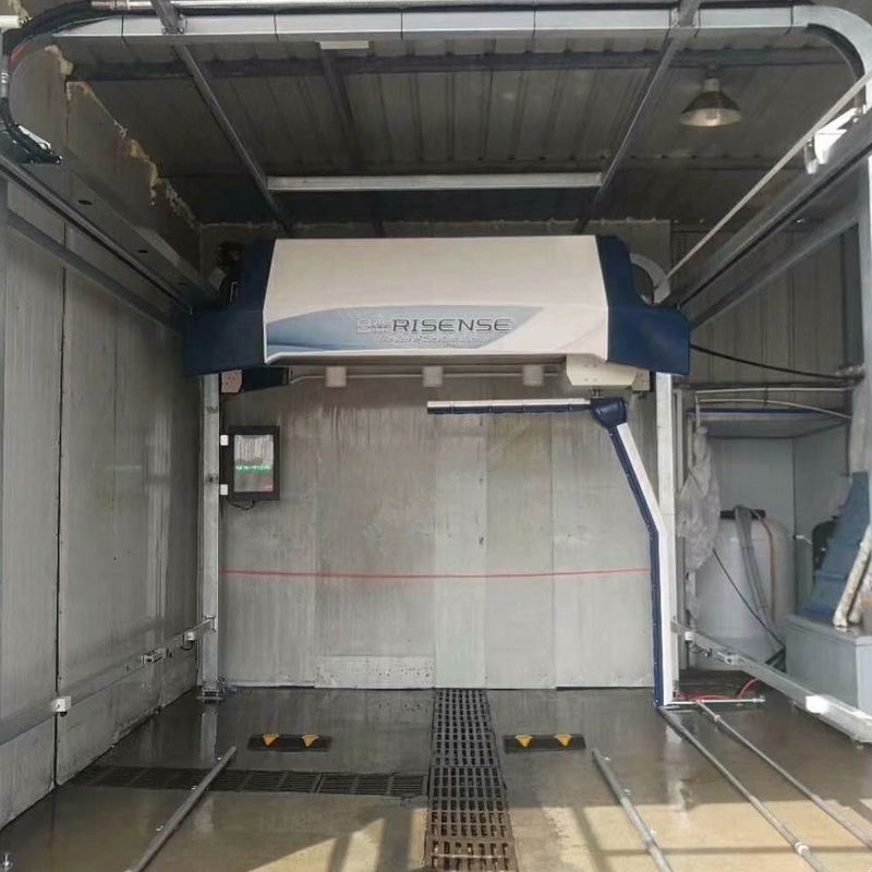 Hot-dip gegalvaniseerde touchless autowasmachine met ingebouwd snel luchtdrogen systeem