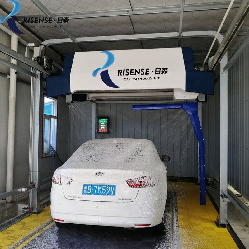 Hot-dip gegalvaniseerde touchless autowasmachine met ingebouwd snel luchtdrogen systeem