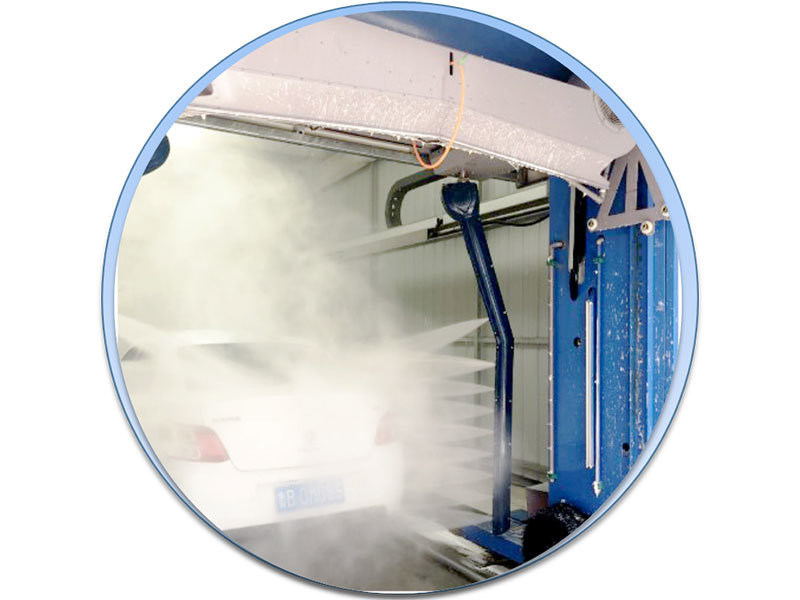 Touchless Auto Wassen Met Air Dryer Lava Shampoo 25kW 1660mm*3620mm*3100mm Grootte