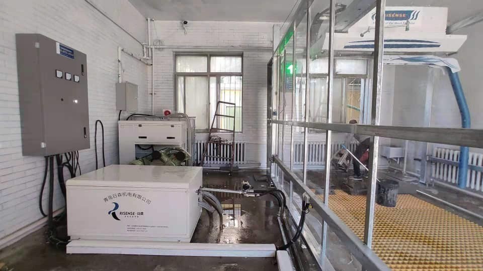 Aanrakingsloze wasmachine HP 231 Afmeting L*W*H 7600*3315*3100