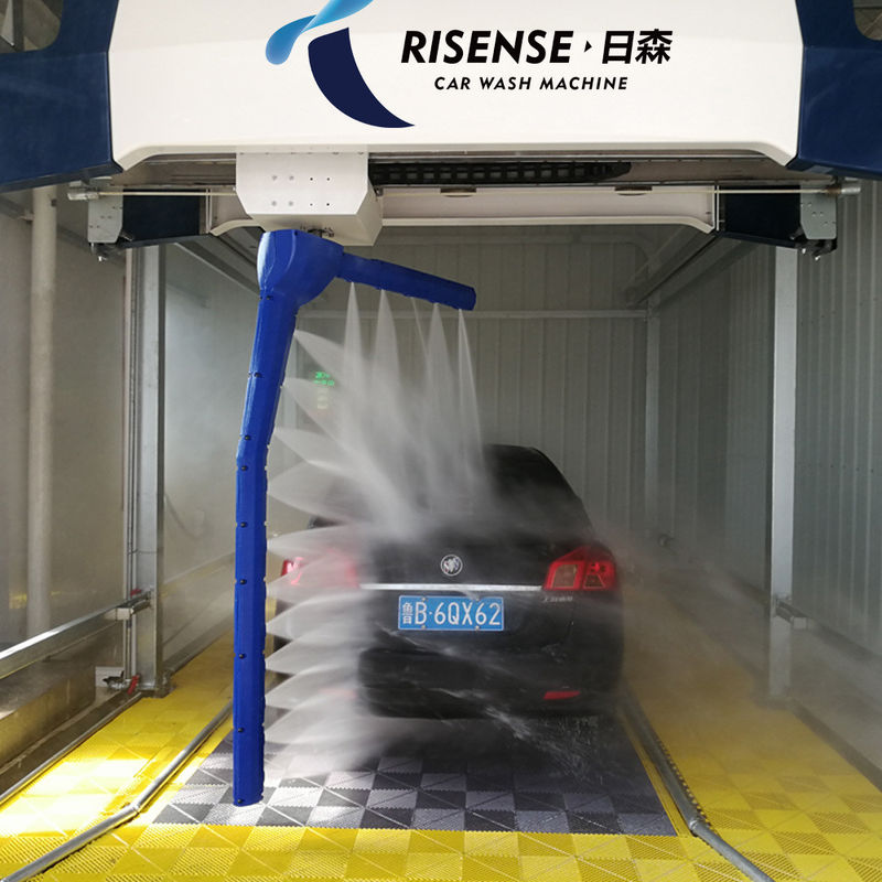 8000*3686*3400mm Touchless Robotic Car Wash Met Air Dryer 5 minuten wastijd